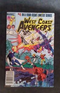 West Coast Avengers #4 1984 marvel Comic Book