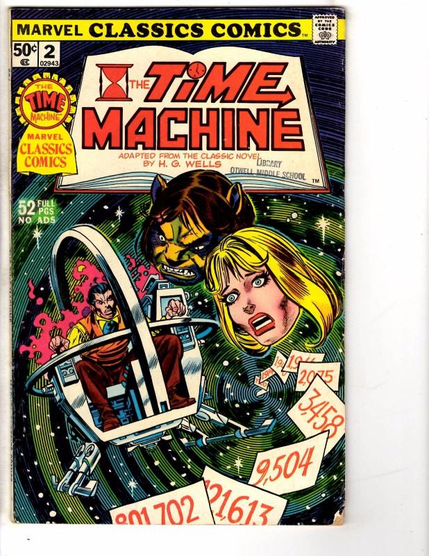 5 Comics Marvel Premiere 26 43 Classic Comics #2 3 13 Time Machine Mohicans J208