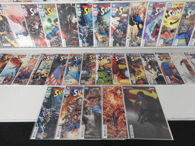 Huge Lot 140+ Comics W/ Superman, Spider-Man, X-Force+ Avg VF- Condition!!