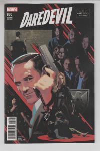 DAREDEVIL (2017 MARVEL) #600 VARIANT 1:10 AGENTS OF SHIELD ROAD TO NM