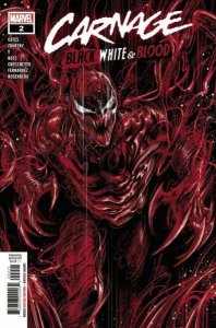 Carnage: Black White & Blood   #2, NM + (Stock photo)