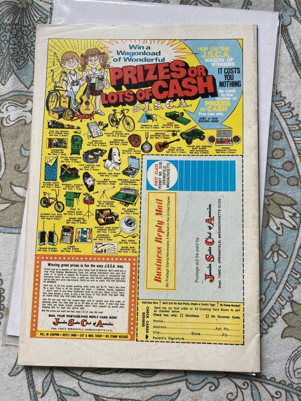 The Amazing Spider-Man #124 (1973) 1st man wolf med grade