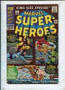 MARVEL SUPER-HEROES #1 - KING SIZE SPECIAL! (7.5) 1966