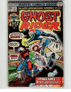 Ghost Rider #15 (1975) Ghost Rider