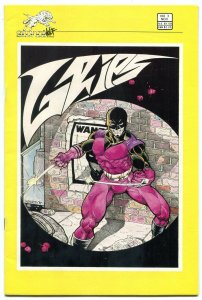 Grips #3 1986- Tim Vigil art- Silverwofl comicvs NM-