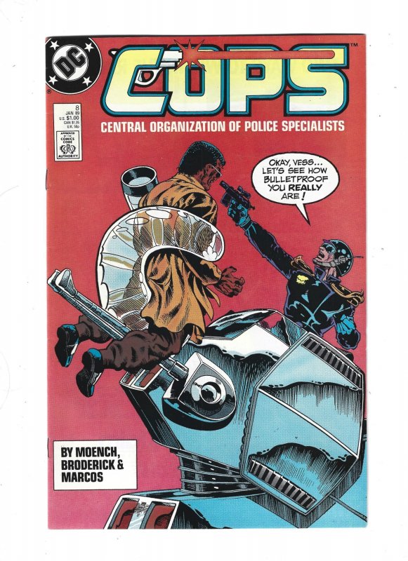 COPS #7 through 12 (1989) rb1