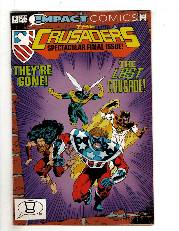 The Crusaders #8 (1992) YY3