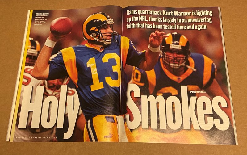 Sports Illustrated ( 8.0 VFN) Kurt Warner / October 1999