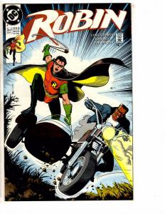 15 Robin DC Comic Books # 1 (2) 2 3 (2) 4 5 + Robin 2 # 1 (5) 3 (3) Batman J256