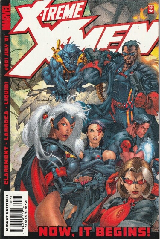 X-Treme X-Men # 1 Cover A NM Marvel 2001 [L7]