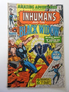 Amazing Adventures #8 (1971) VG- Condition moisture stain