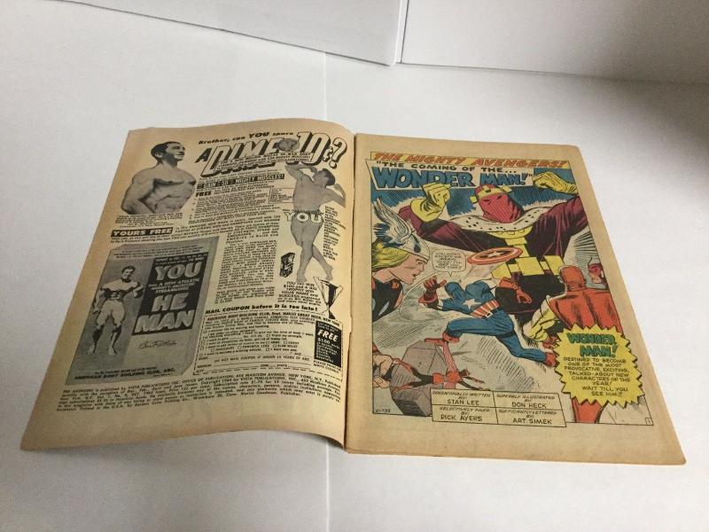 Avengers 9 Vg+ Very Good+ 4.5 First Wonder Man Marvel Comics Silver Age