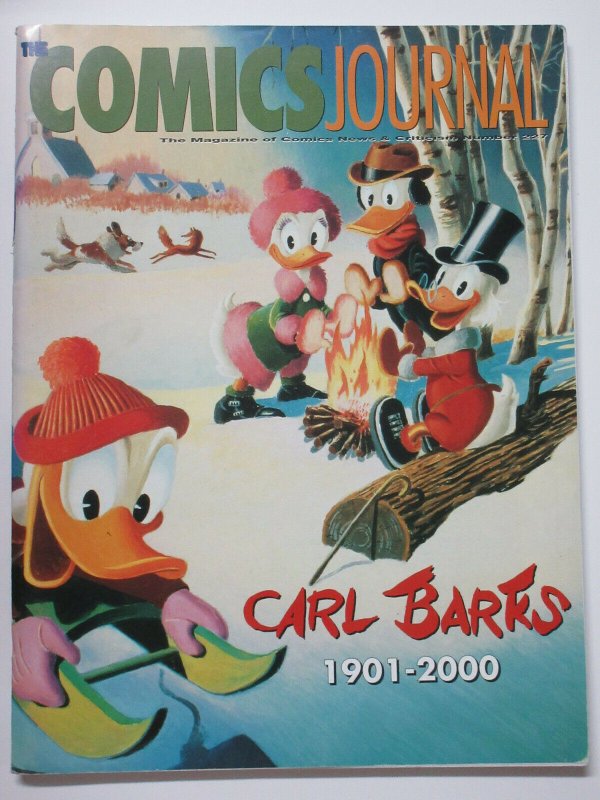 Comics Journal #227 Carl Barks Retrospective CC Beck Posey Simmons