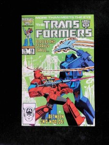 Transformers #18  Marvel Comics 1986 NM