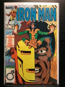 Iron Man #195 Direct Edition (1985)