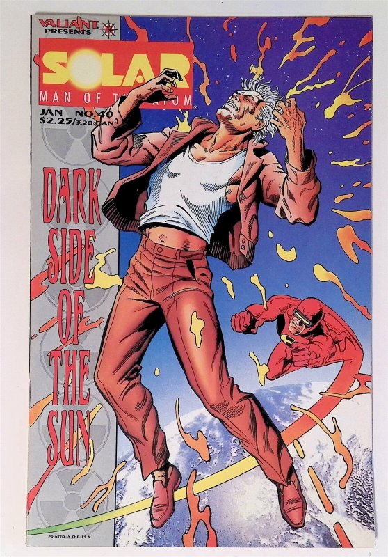 Solar, Man of the Atom #40 (Jan 1995, Acclaim / Valiant) VF