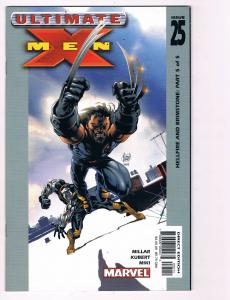 Ultimate X-Men # 25 Marvel Comic Books Awesome Issue Wolverine Magneto WOW!  S23