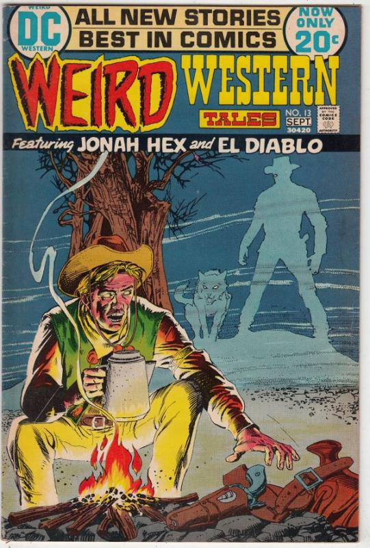 Weird Western Tales #13 (Aug-72) VF/NM- High-Grade Jonah Hex