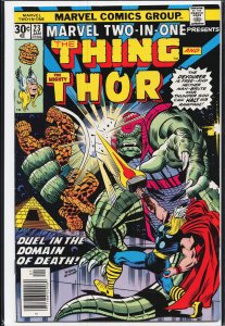 Marvel Two-in-One #23 (1977) The Thing
