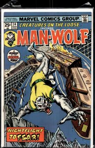 Creatures on the Loose #34 (1975) Man-Wolf