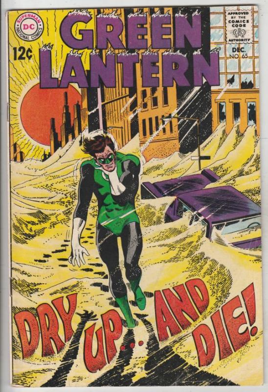 Green Lantern #65 (Dec-68) FN- Mid-Grade Green Lantern