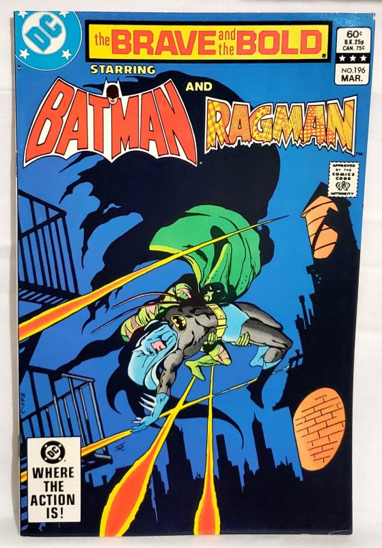 The Brave and the Bold #196 Direct Edition Batman and Ragman (DC 1983)