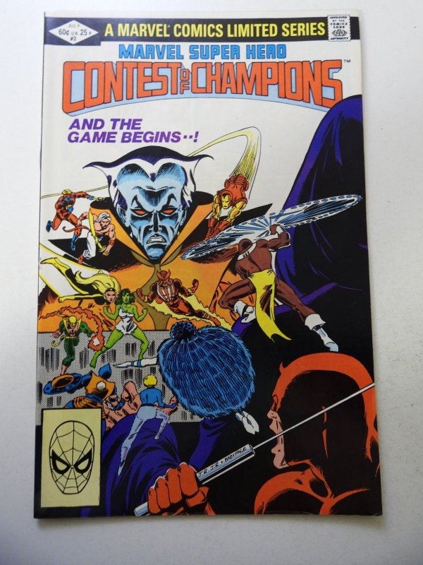 Marvel Super Hero Contest of Champions #2 (1982) FN Condition