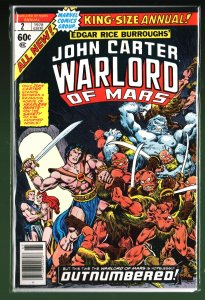 John Carter Warlord of Mars Annual #2 (1978)