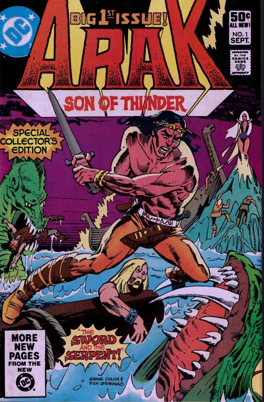 Arak Son of Thunder #1 - NM - 1st Appearance Angelica