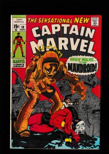 Captain Marvel #18 (1969)