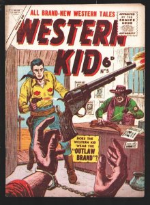 Western Kids #5 1950's?-John Romita & Al  Williamson art-Crazy Horse-Al Jenni...