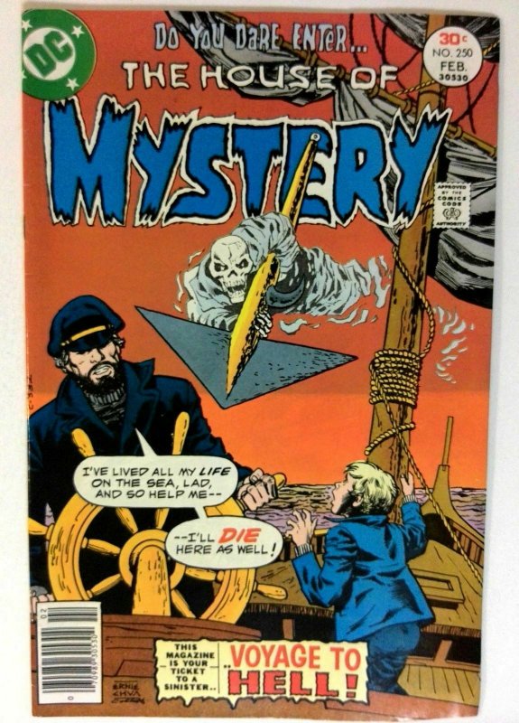 House of Mystery #250 DC 1977 VF- Bronze Age 1st Printing Comic Book