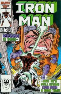 Iron Man (1st Series) #205 FN; Marvel | save on shipping - details inside