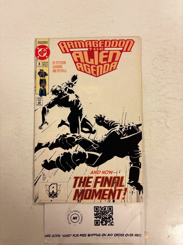 Armageddon Alien Agenda #4 NM DC Comic Books Wave Rider Monarch 30 HH88