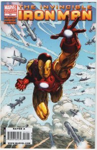 Invincible Iron Man #14 Variant Cover (2009)