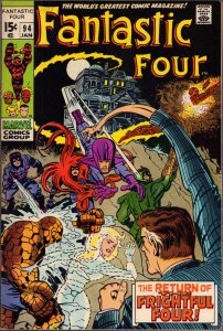 Fantastic Four #94 - 1st App of Agatha Harkness (8.0) 1970