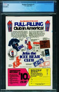 Krypton Chronicles #1 CGC 9.8 1981-First issue-NEWSSTAND 2038908019