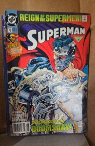 Superman #78 (1993) newsstand