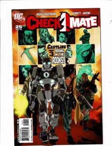 Lot Of 7 Checkmate DC Comic Books # 25 26 27 28 29 30 31 Batman Superman J212