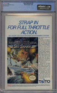 NEW MUTANTS #87 CGC 9.8 1ST CABLE MUTANT LIBERATION FRONT