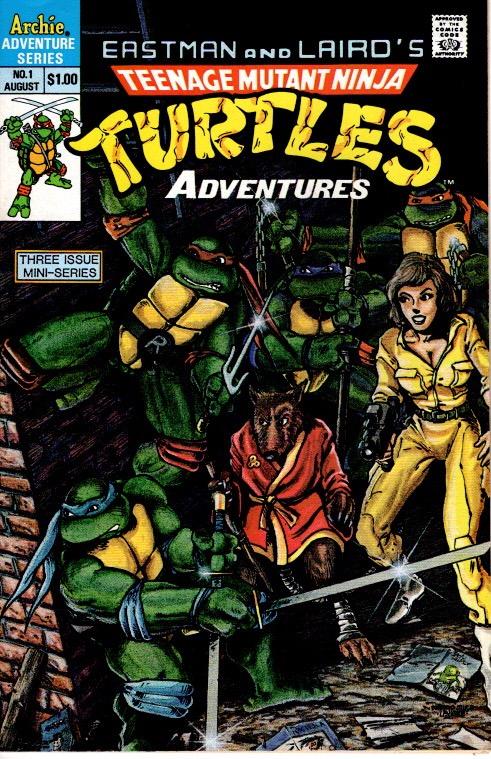 teenage mutant ninja turtles #1 Archie limited series $10.00 VFN/NM