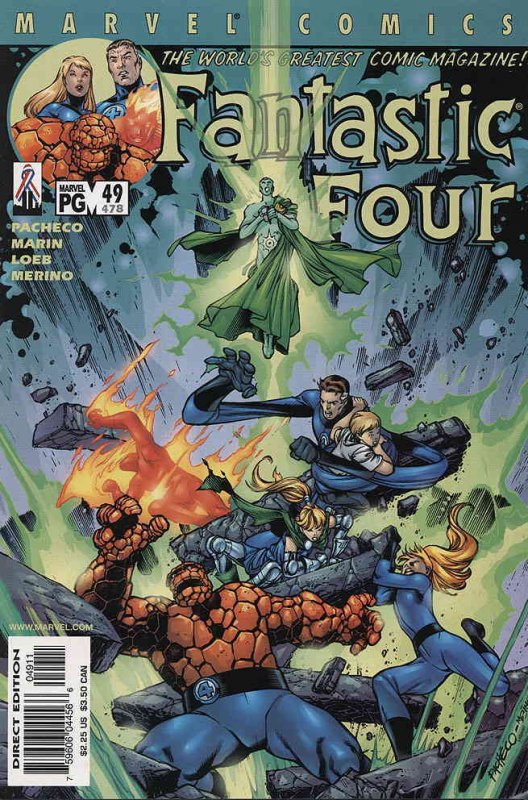 Fantastic Four (Vol. 3) #49 VF ; Marvel | 478 Jeph Loeb