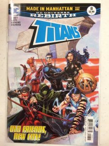 Titans #8 Comic Book DC 2017 - Rebirth