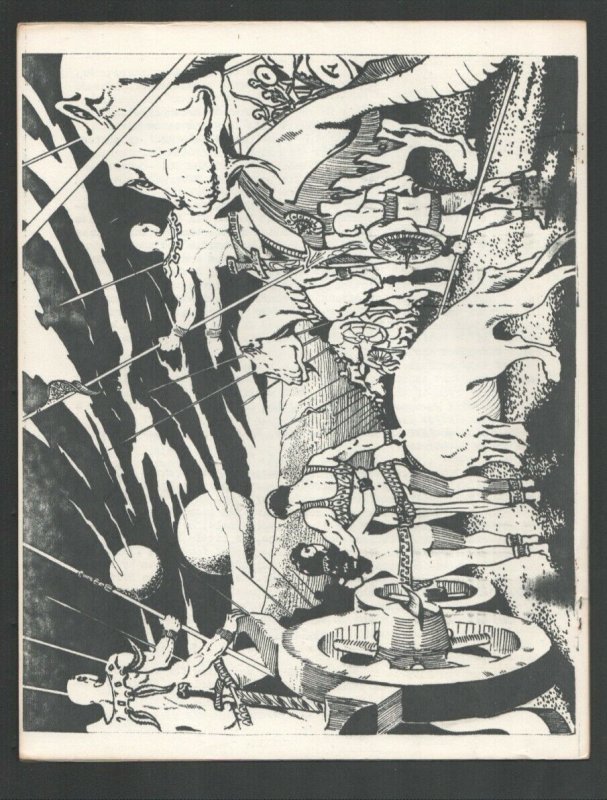 Erbania #11 1962-Edgar Rice Burroughs & Tarzan Fanzine-Cover art by Roy Krenk...