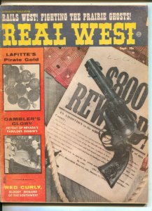 Real West 9/1961-Strange death of Butch Cassidy-Mark Twain-Lafitte's Pirate G...