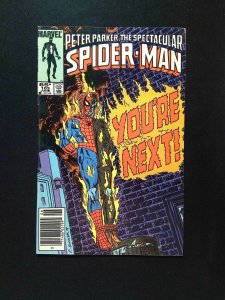 Spectacular Spider-Man #103  MARVEL Comics 1985 VF NEWSSTAND