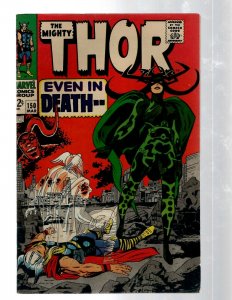 Mighty Thor # 150 VF Marvel Comic Book Loki Odin Asgard Sif Avengers Hulk RB8