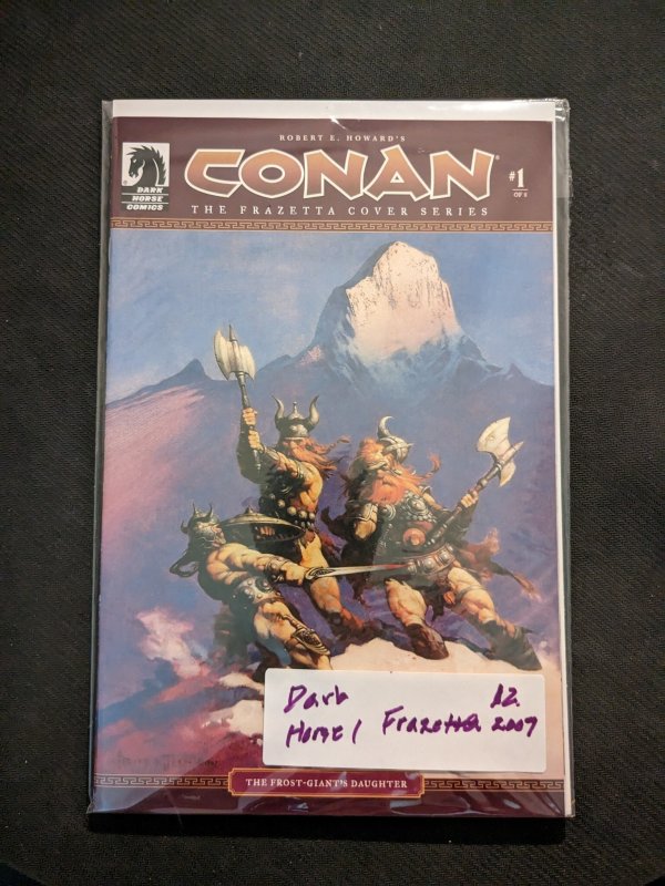 Conan: The Frazetta Cover Series #1 (2007) Conan