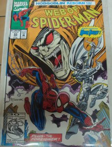 Web of Spider-Man #93 Howard Mackie Story Alex Saviuk Art Moon Knight Hobgoblin