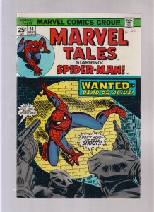 Marvel Tales Starring Spider Man #53 -  Wanted Dead Or Alive! (8.0) 1974